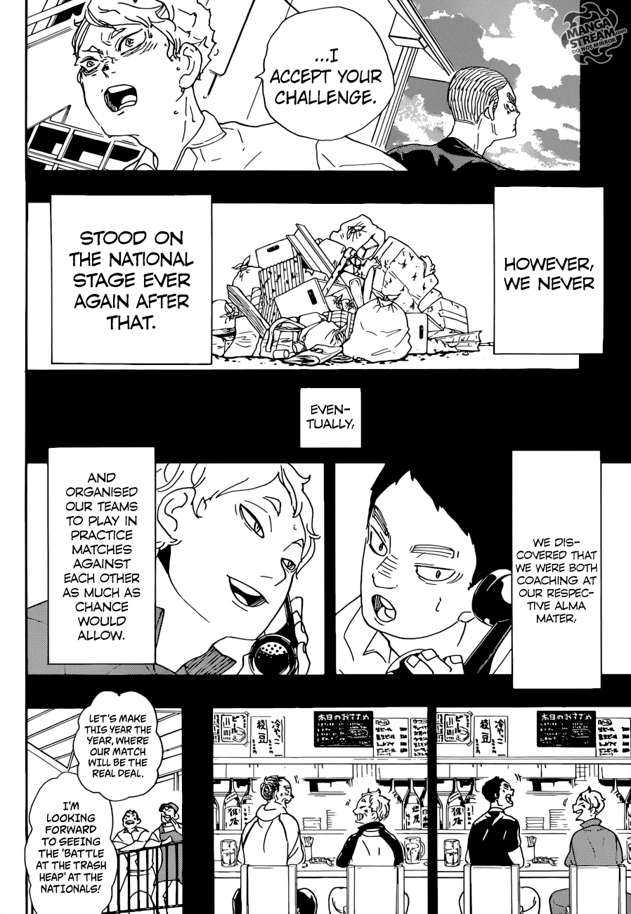 Haikyuu!!, Chapter 293 image 08